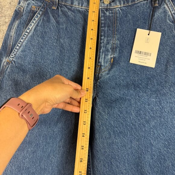 Reformation Diego Mid Rise Baggy Utility Carpenters Jeans Size 29 Revolve Anthro - Picture 9 of 16